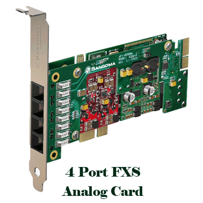 Sangoma 4 Port FXS