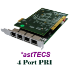 *ast – 4 Port PRI